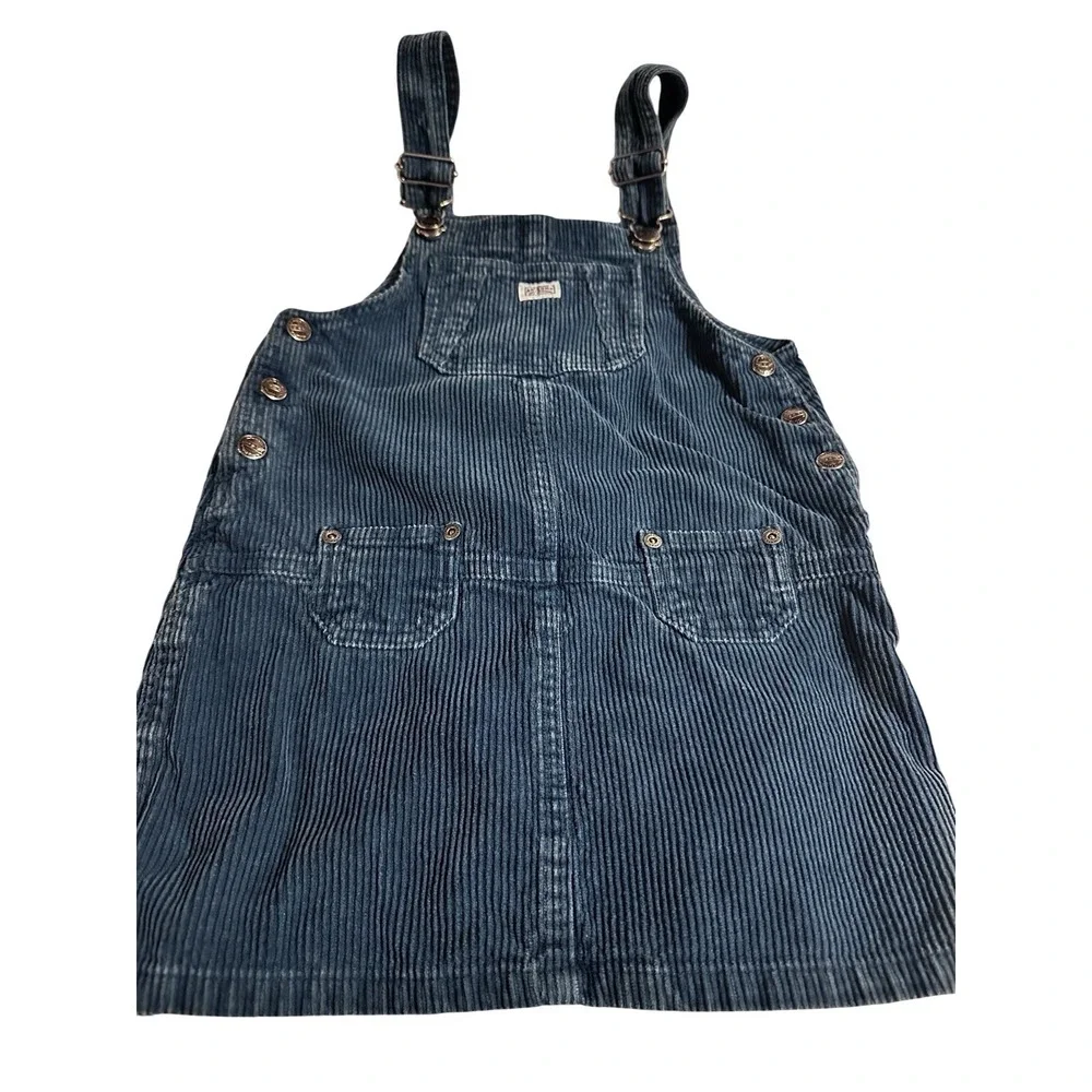 Arizona Jean Co. Corduroy Teal Dress Overalls‎ Girls 5